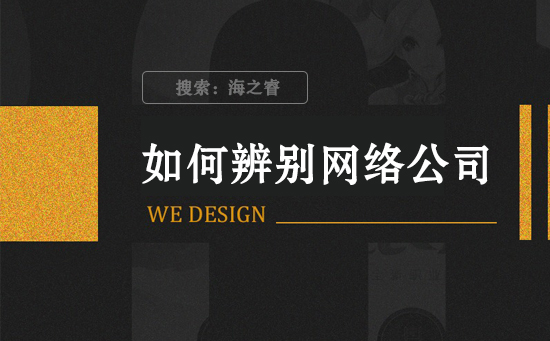 企業(yè)辨別網絡公司好壞的八大技巧